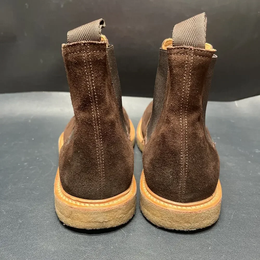 Banana Republic Brown Suede Crepe Chelsea Boot Men’s Size 10 US, EU 43.